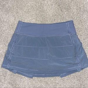 Lululemon Chambray Pace Rival Skirt Regular Size 2